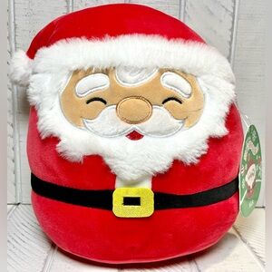 Squishmallow Christmas Squad 8” Nick Santa Claus 2023 Holiday Soft Plush Toy NWT